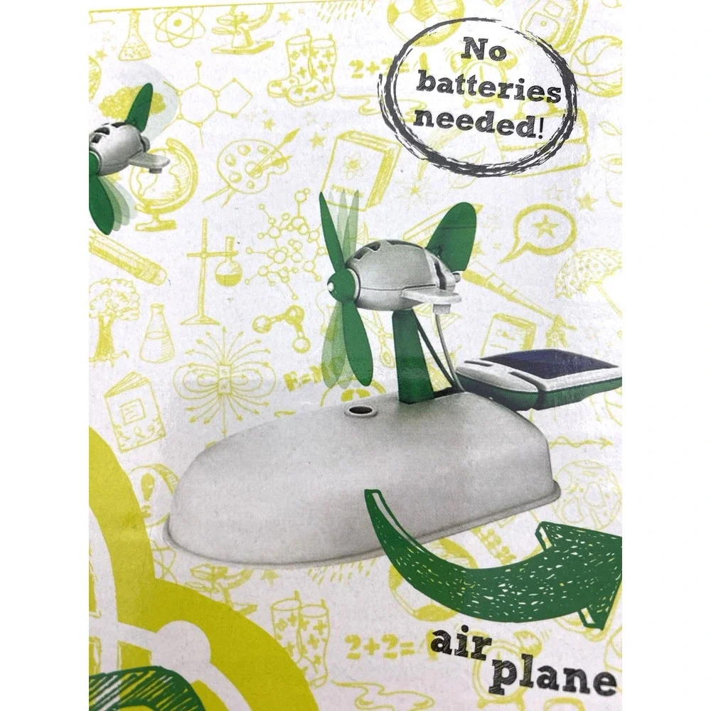 Solar Robot Kit 6 Toys in 1 by VIBE Essential  STEM Homeschool NEW in Sealed Box